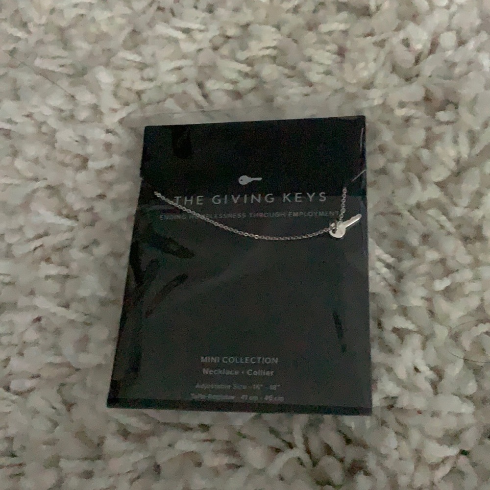 The Giving Keys Mini Necklace!